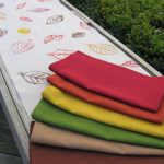 Whimsical Fall Leaves Table Runner
