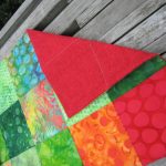 Fruit Salad Batik Quilted Table Runner - Image 2
