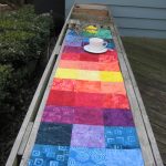 Batik Tiles 4 Table Runner