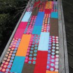 Happy Dots Quilted Table Runner