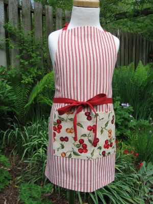 Cherries Jubilee Apron