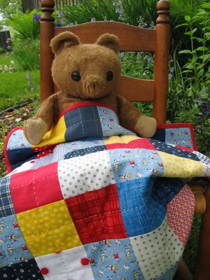 Kids at Play Doll Quilt