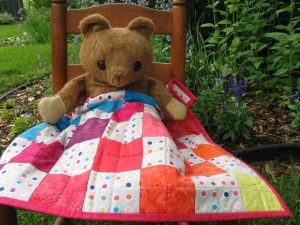 Dots Doll Quilt
