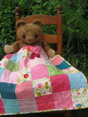 Pocket Full of Posies Doll Quilt