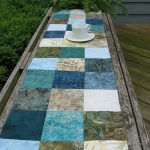 Sea and Sky Quilted Table Runner