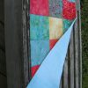 Flower Garden Batik Quilted Table Runner - Image 2