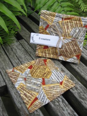 Sheet Music Coasters
